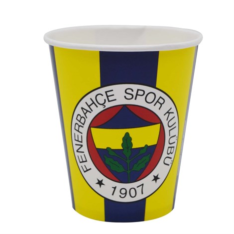 Fenerbahçe Baskılı 8li Kağıt Bardak