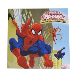  20li Örümcek Adam Spiderman Baskılı Kağıt Peçete