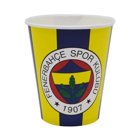 Fenerbahçe Baskılı 8li Kağıt Bardak